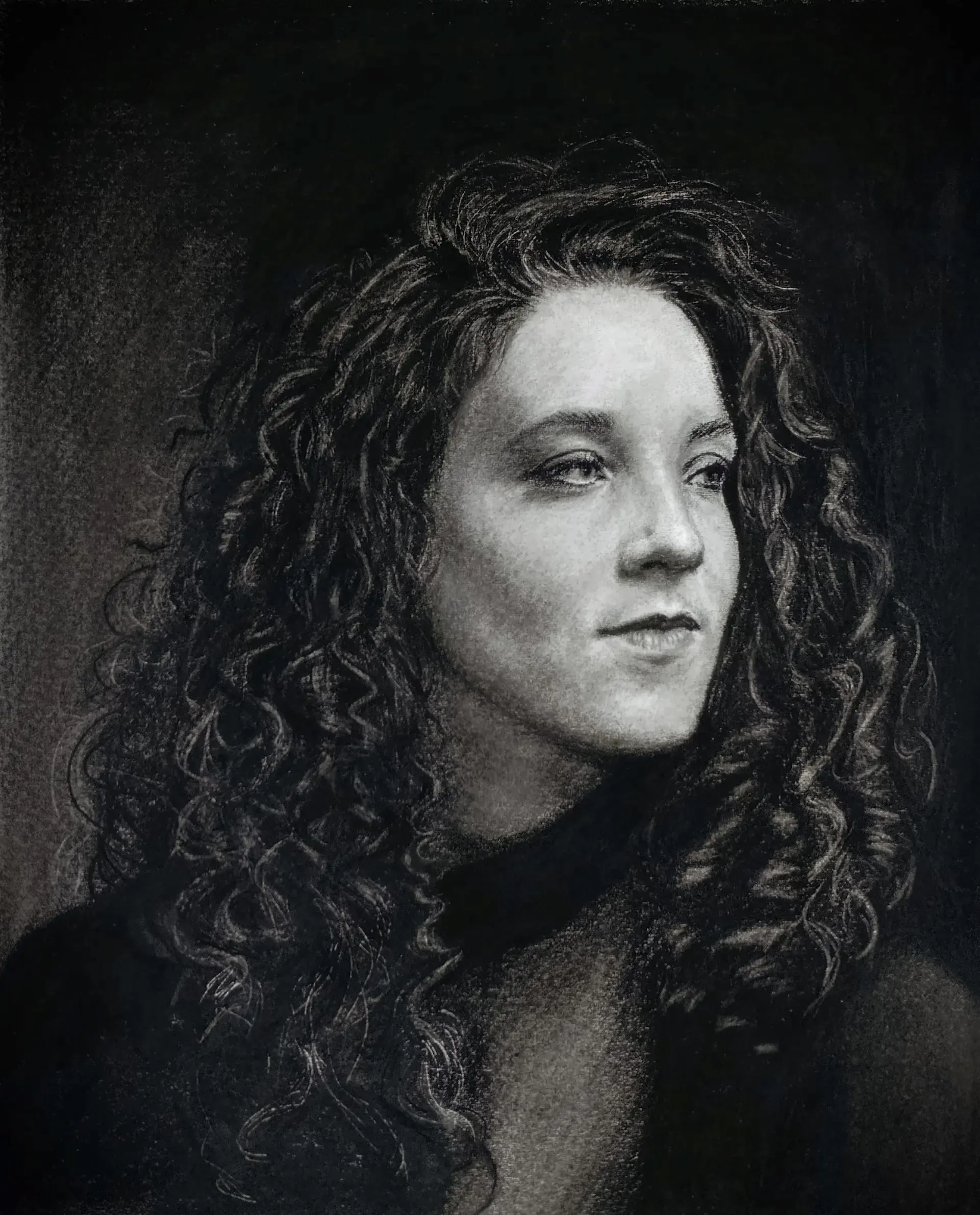 Charcoal Portrait